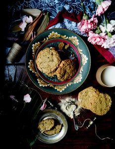 Malty Cacao Nib Cookies